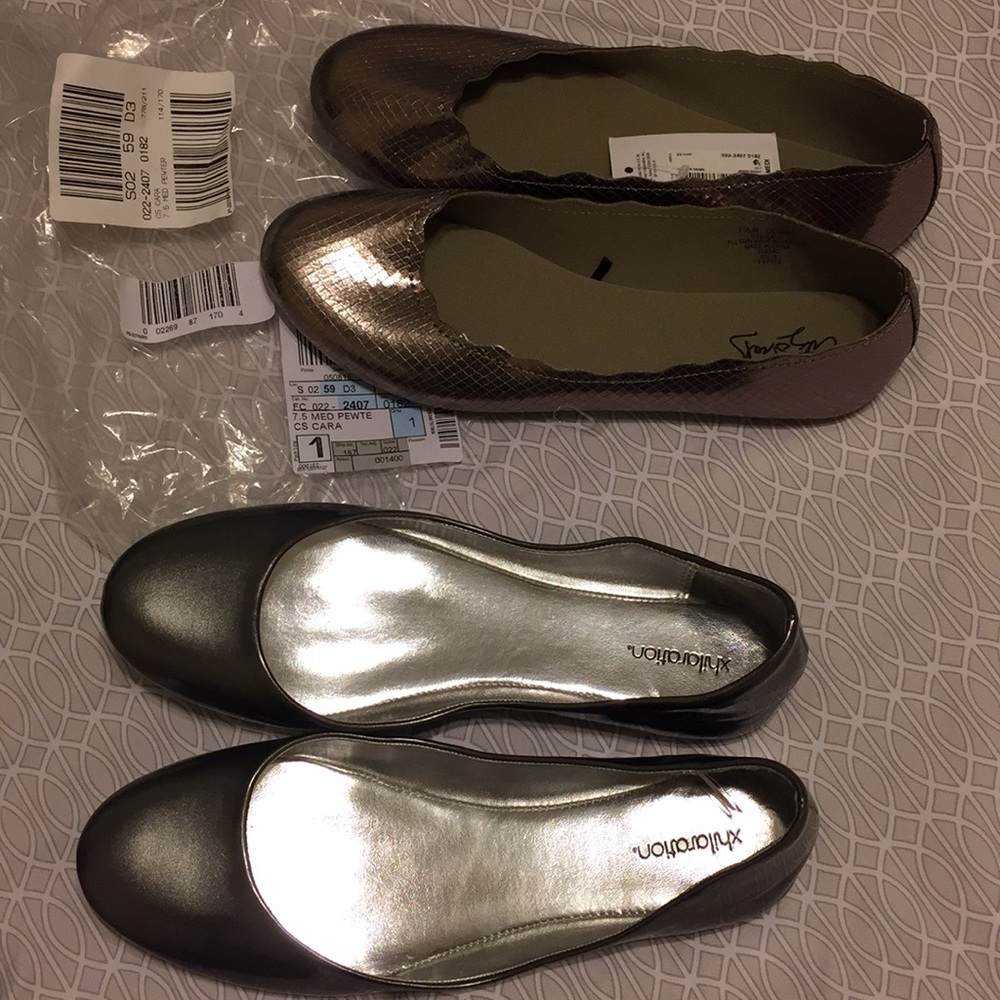 Bundled ballet flats in size 7.5